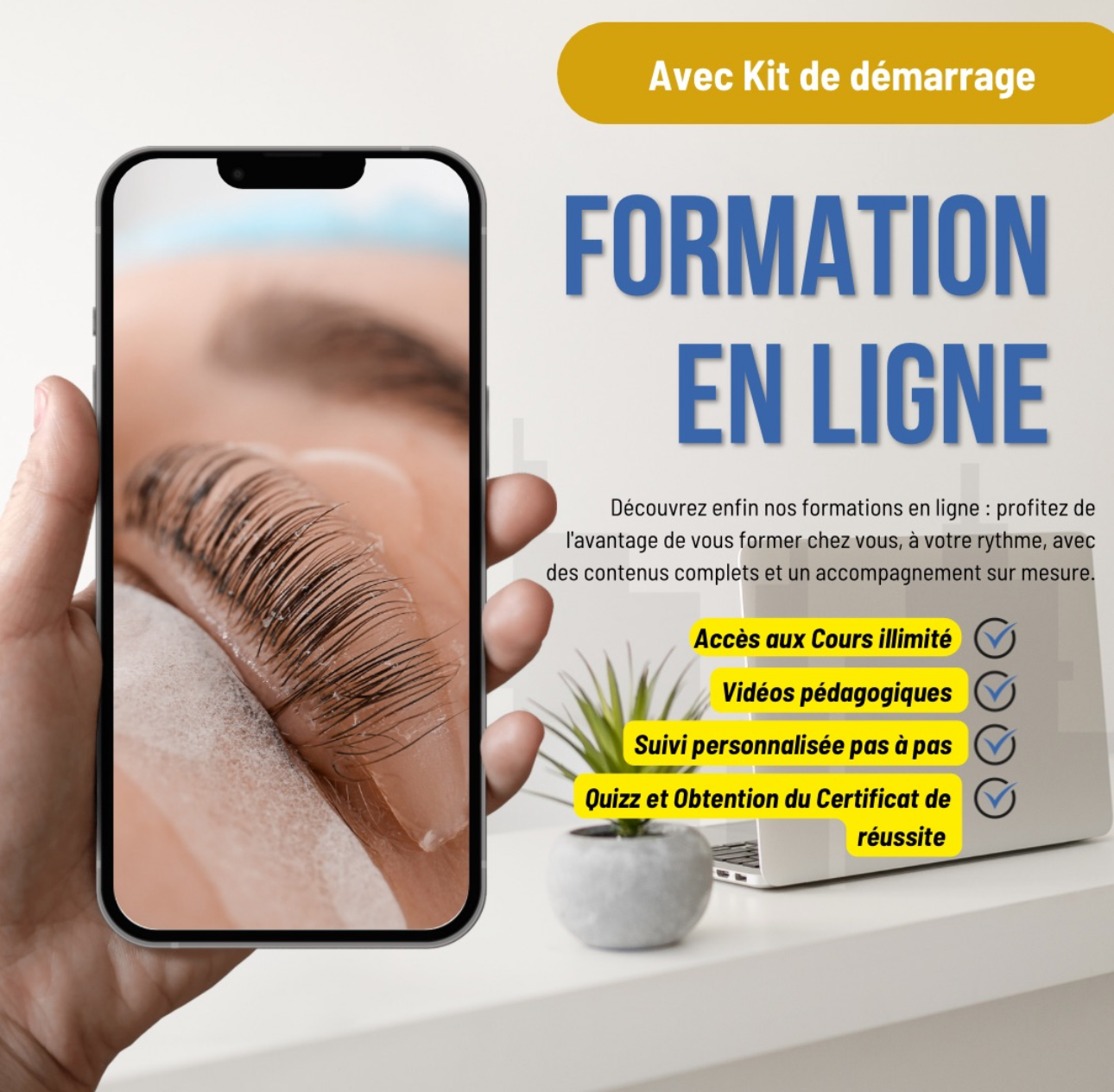 Formation en ligne - Lashlift